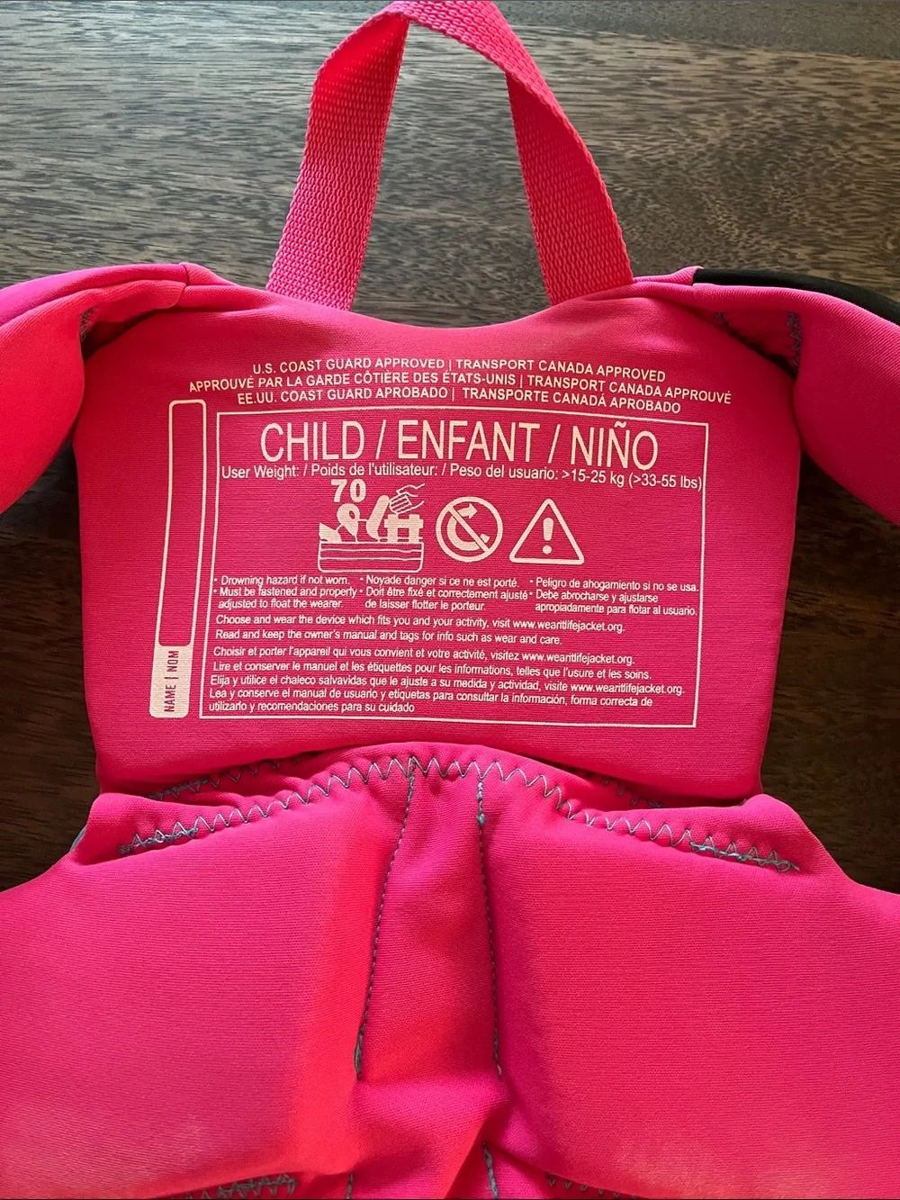 Hyperlite Child Life Vest and Pool Bag